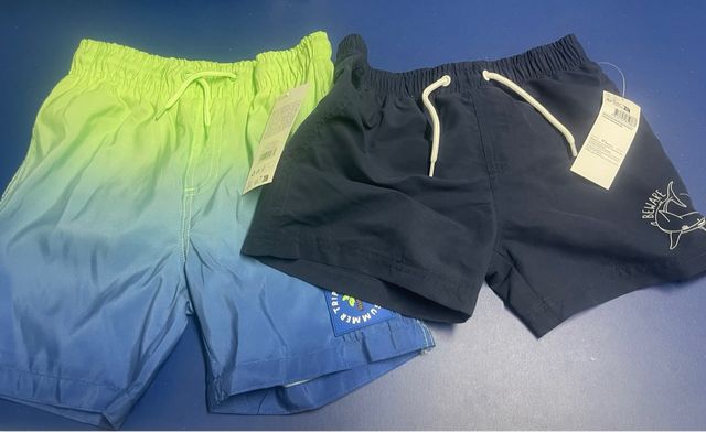 Traje de baño niño (talla 128) 7-8años precio por2