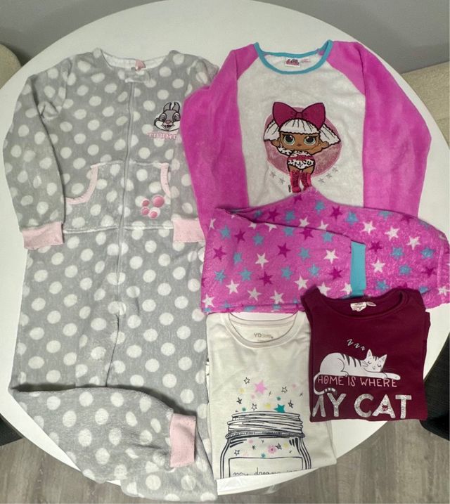 Pijamas LOL y dibujos animados talla 11-12