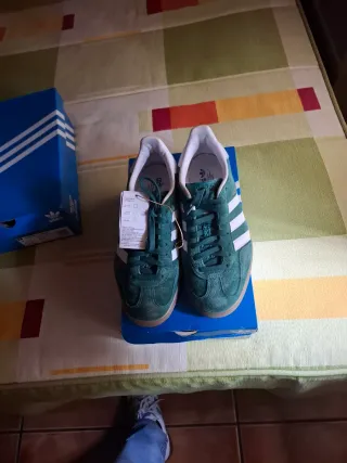 Adidas Gazelle verdes - Usadas 2 veces