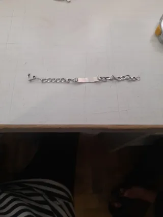 Pulsera esclava plata ley 925 18 cm