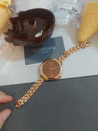 Orologio Ottaviani donna oro/arancio