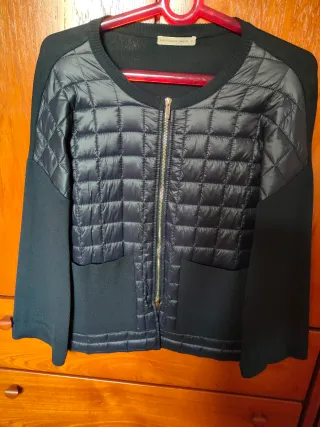Chaqueta punto acolchada manga rangla Talla S