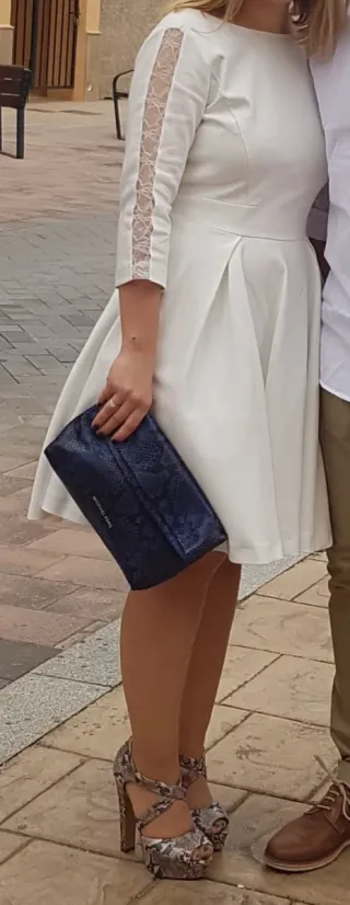 Vestido Novia/cocktail Corto Mademoiselle