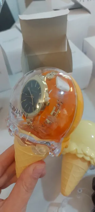 Orologio donna Ottaviani nero e oro