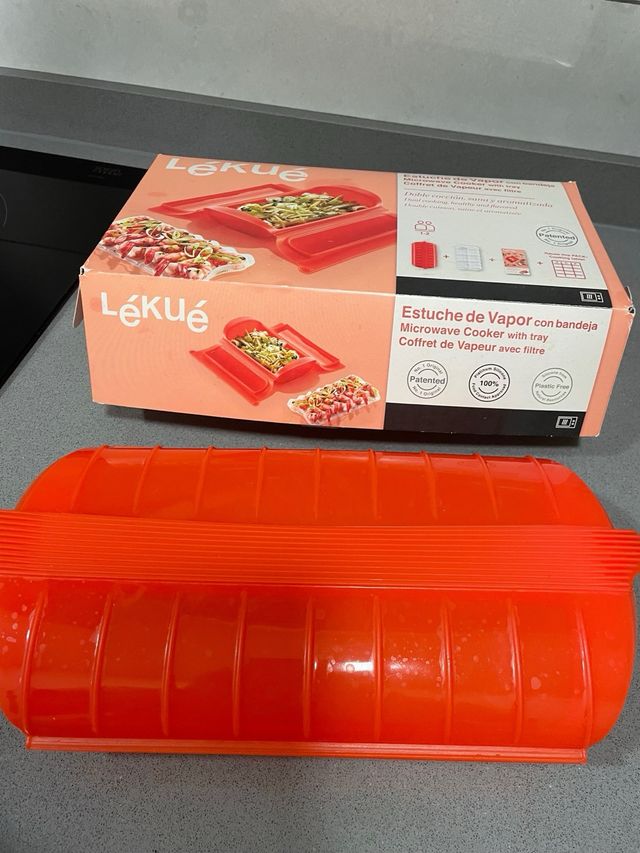 Estuche de Vapor Lékué con Bandeja