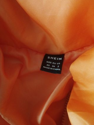 Chaqueta corta naranja