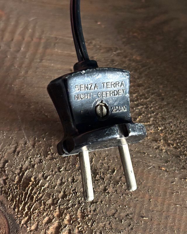 Lampada da tavolo vintage anni '40