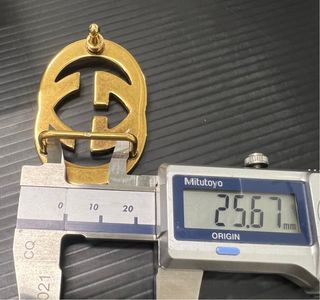 Fibbia Gucci Uomo Originale Oro