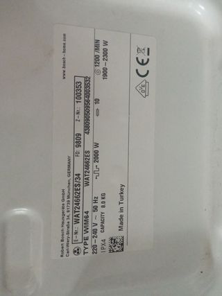 Módulo Placa Lavadora Bosch