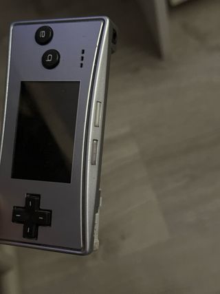Nintendo Game Boy Micro Plata