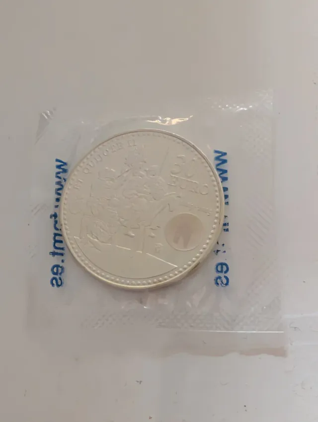 Moneda Plata IV Centenario Quijote 2015