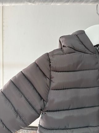 Chaquetón bebé Kiabi plumífero negro 3 meses