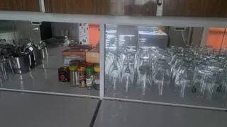 Armario Alacena Cocina Vintage Madera Metal