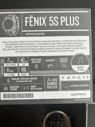 Garmin 5s plus smartwatch