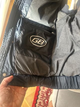 Chaleco Hackett Azul Marino Talla 4XL.