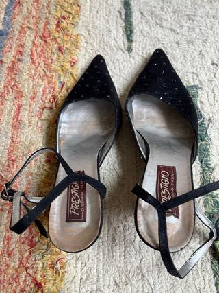 Sandalias tacón PRESTIGIO mujer 7.5 cm talla 39
