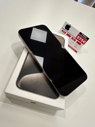 iPhone 15 Pro Max 512GB natural titanio