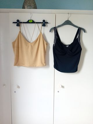 Conjunto 2 Tops Mujer Talla M