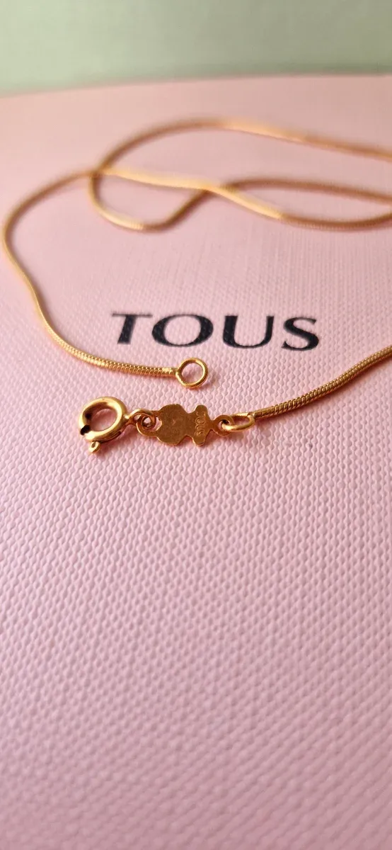 Gargantilla Tous Oro 18klts