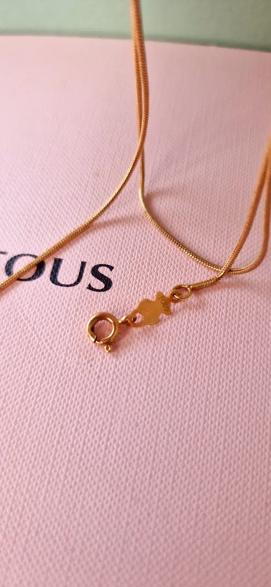 Gargantilla Tous Oro 18klts