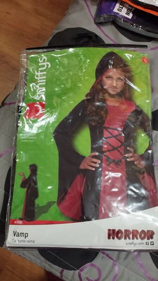 Disfraz Vampiresa Niña 4-6 años