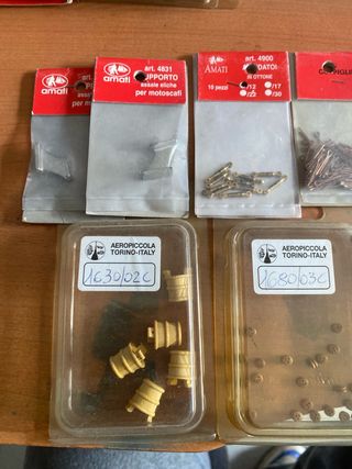 Materiale modellismo navale Aeropiccola Amati