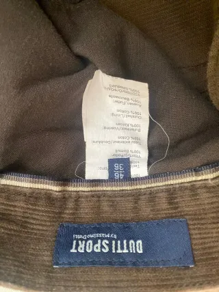 Pantalón pana caballero Massimo Dutti marrón 