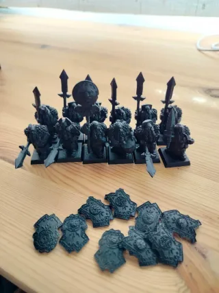 Warhammer TOW Guerreros Enanos