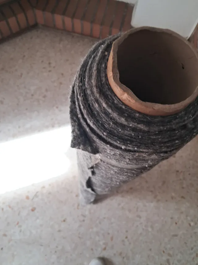 Manta aislante para techo