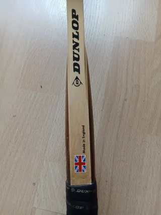 DUNLOP MAXPLY McENROE ANTIGUA RAQUETA TENIS MADERA