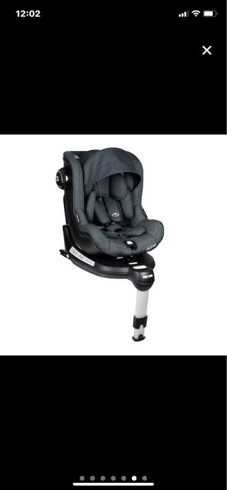 Silla coche giratoria 360º homologada con isofix