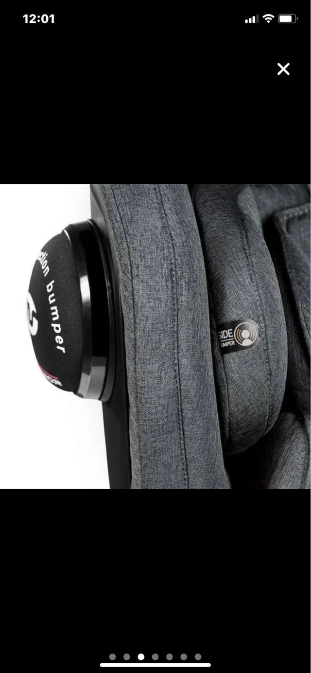 Silla coche giratoria 360º homologada con isofix