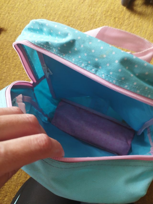 Mochila escolar Roll Road azul claro