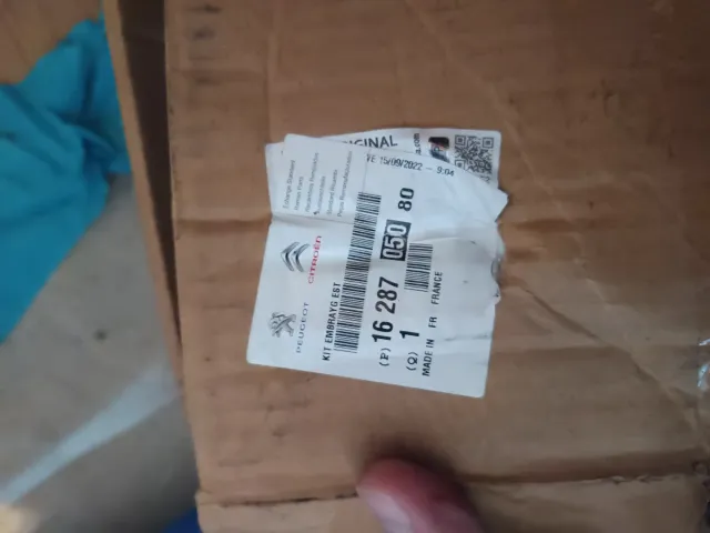 Kit Embrague Peugeot Citroën 1628705080