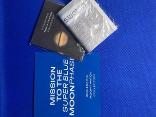 Omega X Swatch Mission to the
Super Blue moonphase