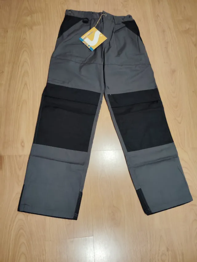 Pantalón trabajo Tecnic-line gris y negro