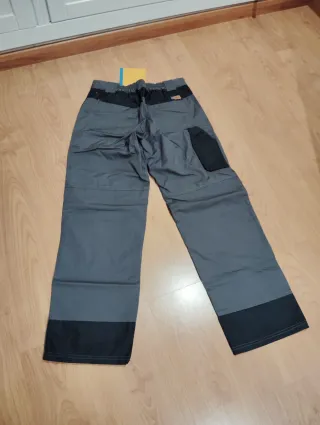 Pantalón trabajo Tecnic-line gris y negro