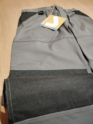 Pantalón trabajo Tecnic-line gris y negro