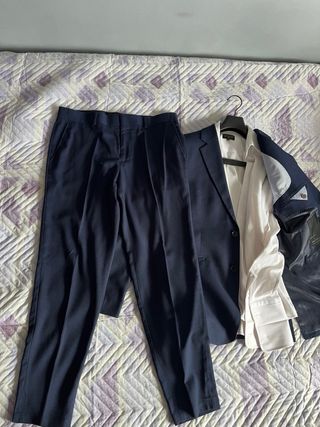 Traje Roberto Torreta Azul Marino