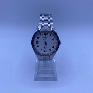 RELOJ DE PULSERA CASIO MTP-1310P PLATEADO ESFERA BLANCA