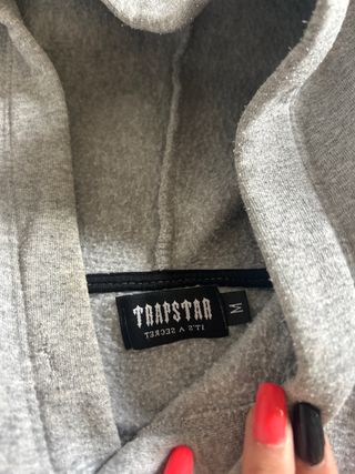 Sudadera Trapstar Gris Talla M