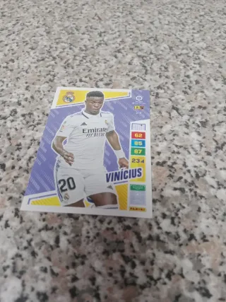Carta Futbolista Vinicius Jr. Real Madrid