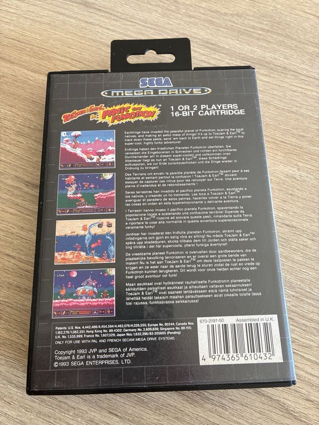 Toe Jam & Earl 2 Sega Megadrive