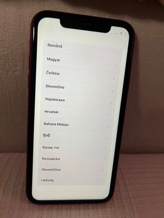 iPhone 11 rosso