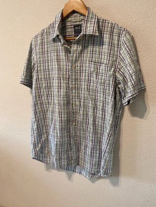 Camisa Best Company cuadros manga corta