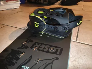 Tabla Snowboard lobster driver 156W 
Unión pro