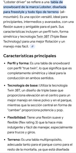 Tabla Snowboard lobster driver 156W  Unión pro