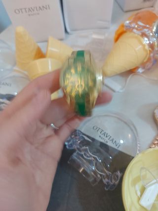 Orologio donna Ottaviani oro e verde