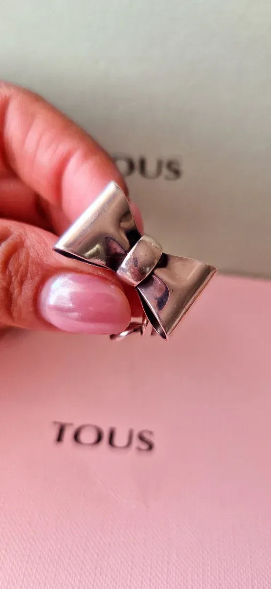 Anillo Tous Plata Lazos