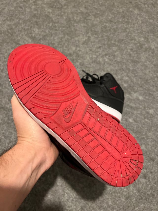 Air Jordan Access Negro Rojo